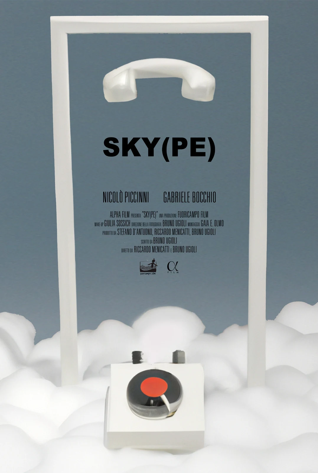 Poster of the short film "Sky(pe)"