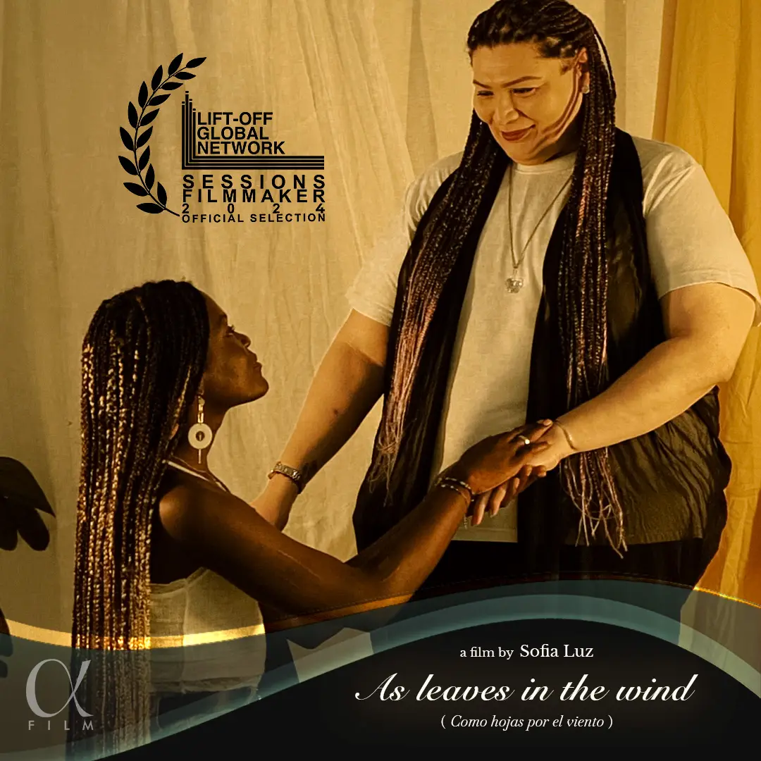 The short film "As leaves in the wind", official selection at Lift Off