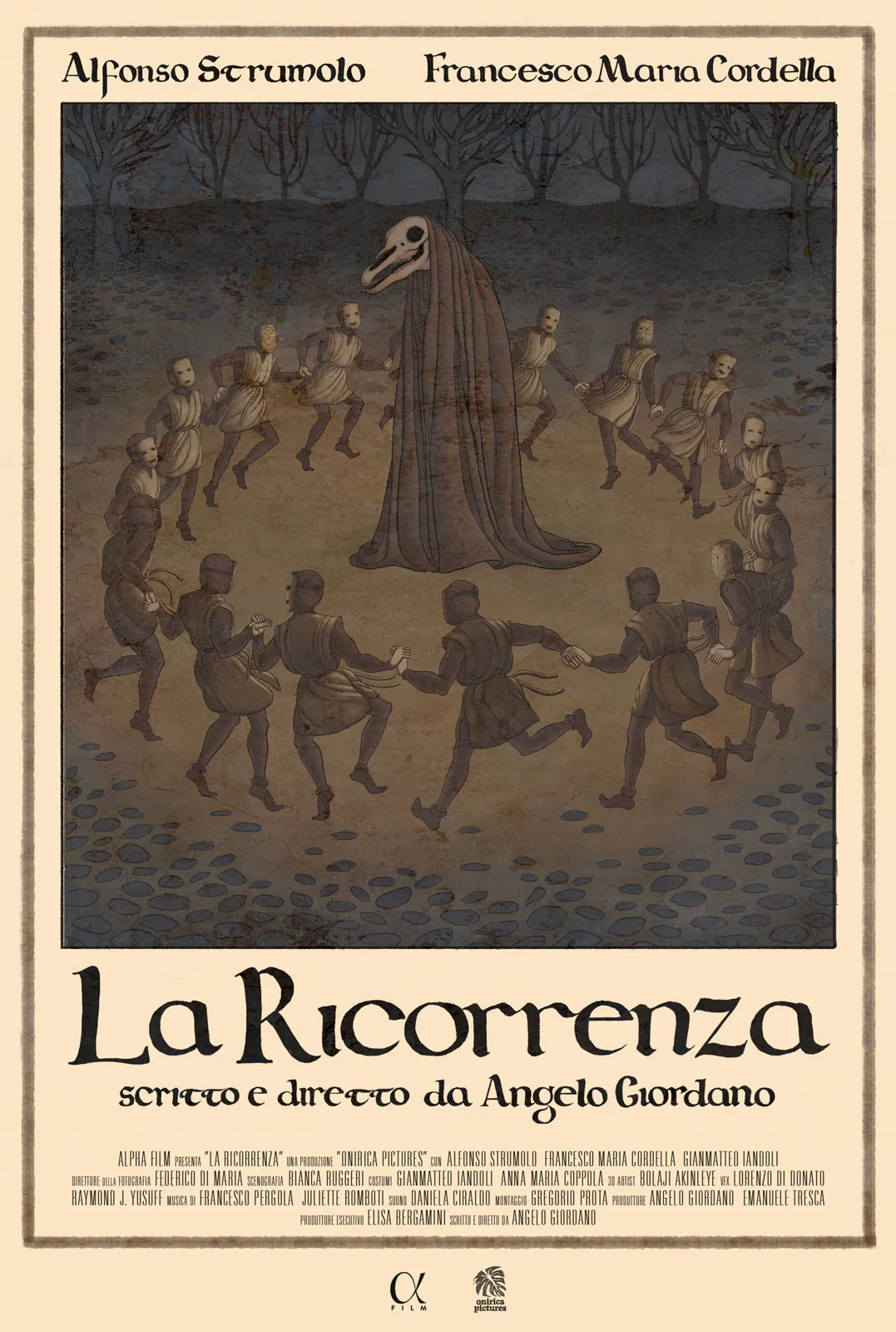 Poster del cortometraggio "La Ricorrenza"