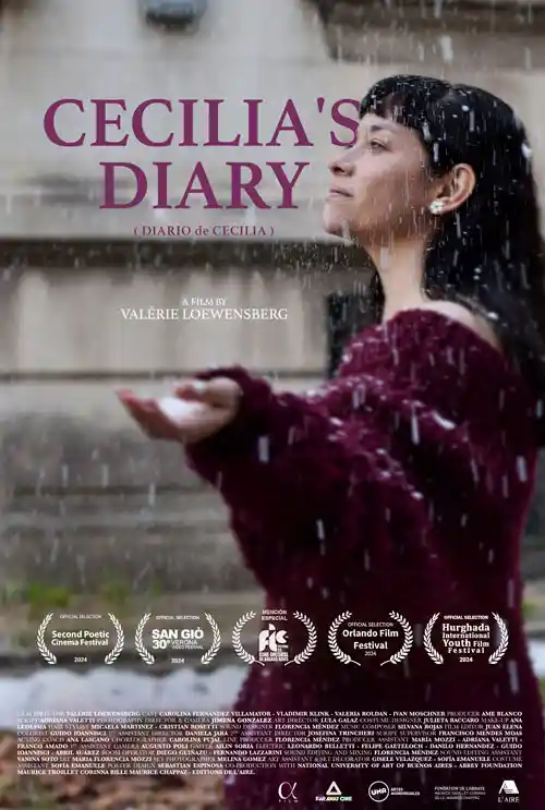 Distribuzione del cortometraggio "Cecilia's Diary" di Valérie Loewensberg